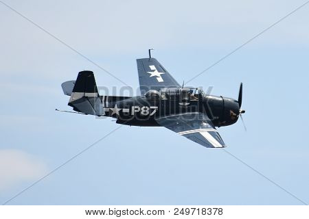 Chicopee, Ma - Jul 14: The 2018 Great New England Airshow At Westover Air Reserve Base In Chicopee, 