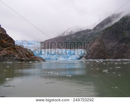 Tracy Arm's Fjord Glacier Terror Wildlife. Southeastern Alaska, Usa