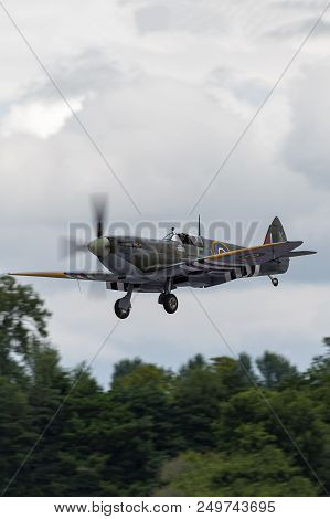 Raf Fairford, Gloucestershire, Uk - July 13, 2014: Royal Air Force (raf) Battle Of Britain Memorial 