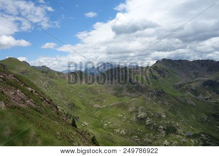 Lagorai Mountain Range In The Eastern Alps In Trentino, Italy