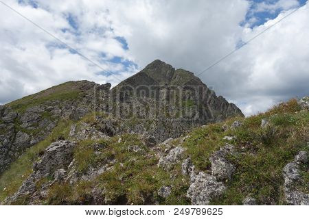 Lagorai Mountain Range In The Eastern Alps In Trentino, Italy