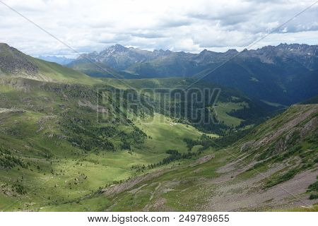 Lagorai Mountain Range In The Eastern Alps In Trentino, Italy