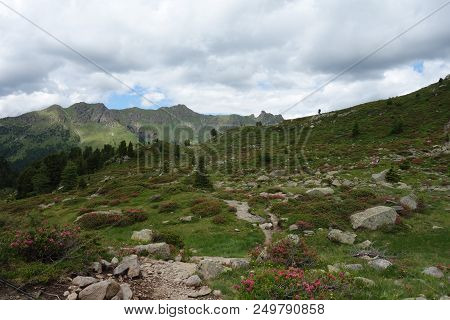 Lagorai Mountain Range In The Eastern Alps In Trentino, Italy