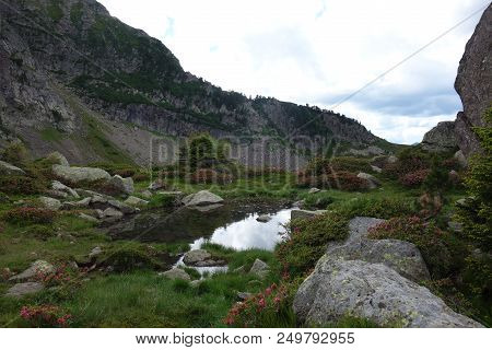 Lagorai Mountain Range In The Eastern Alps In Trentino, Italy