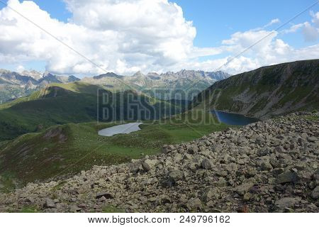 Lagorai Mountain Range In The Eastern Alps In Trentino, Italy