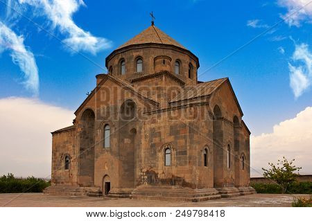 Ancient Armenian Temple In Vagharshapat - Turkey
