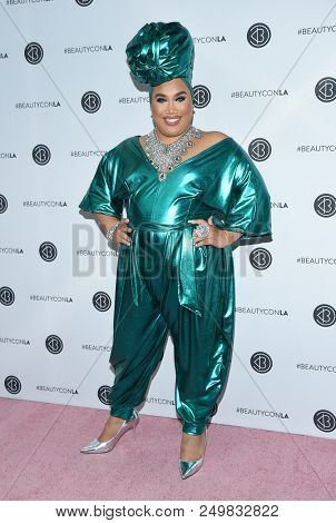 LOS ANGELES - JUL14:  Patrick Starr arrives for Beautycon LA 2018 on July 14, 2018 in Los Angeles, CA                