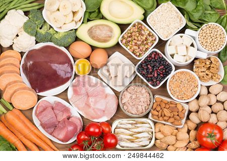 Food sources of biotin