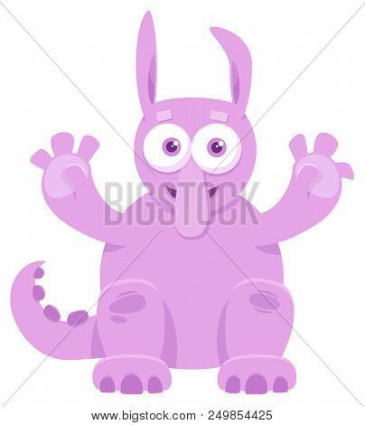 Fairy Tale Monster Cartoon Illustration