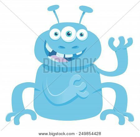 Fantasy Monster Creature Cartoon Illustration