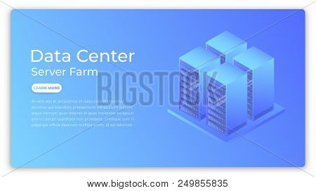 Data Center. Vector & Photo (Free Trial) | Bigstock