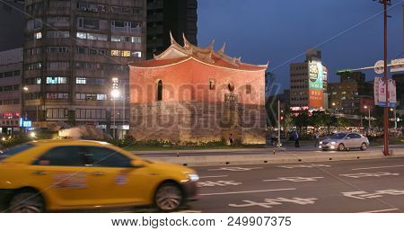Taipei city, Taiwan, 28 May 2018:- Taipei North Gate