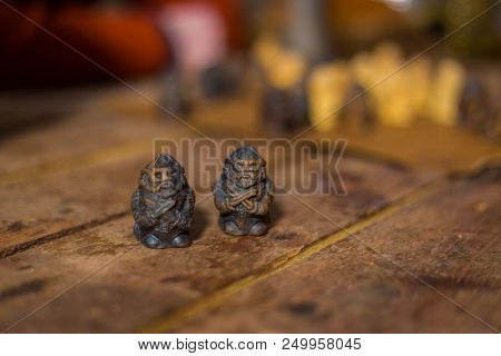 Medieval Popular Strategy Board Game - Tafl. Folk, Competition And Traditional Concept