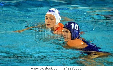 Budapest, Hungary - Jul 20, 2017. Bujka Barbara (hun) Fights Against Van Der Sloot Sabrina (ned) In 