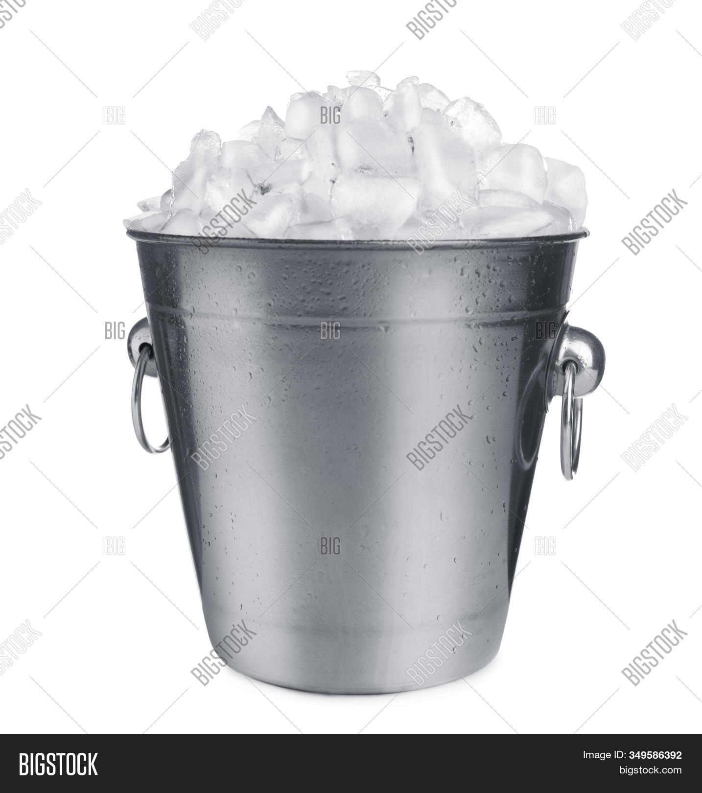 Metal Bucket Ice Cubes Image & Photo (Free Trial) Bigstock