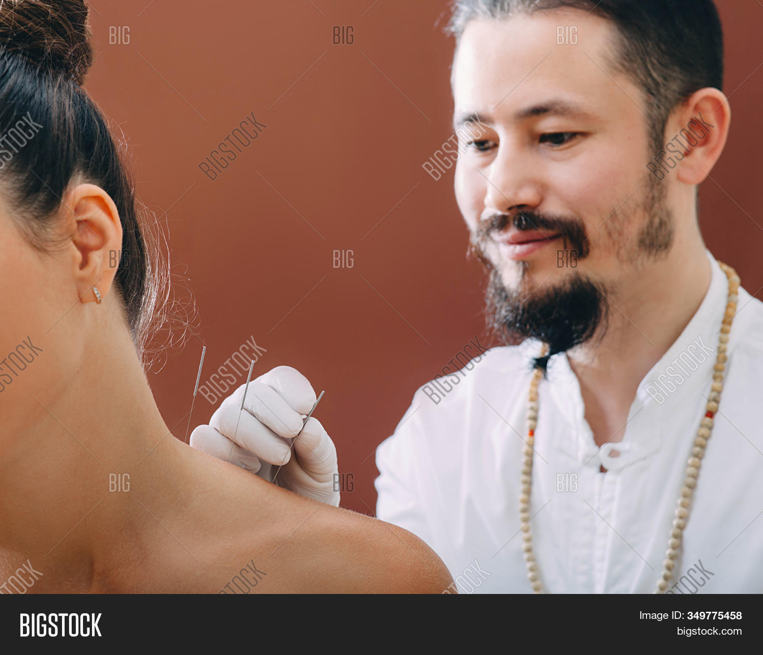 Asian Acupuncturist Image & Photo (Free Trial) Bigstock