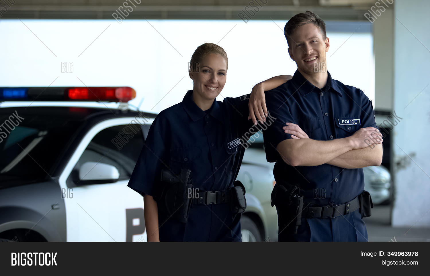 Two Patrol Officers Image & Photo (Free Trial) | Bigstock