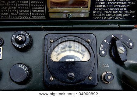 Radiometer โซเวียตทหารเก่า1959.Relic ผลิตของสงครามเย็น