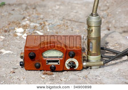 Radiometer โซเวียตทหารเก่าระลึกของสงครามเย็น