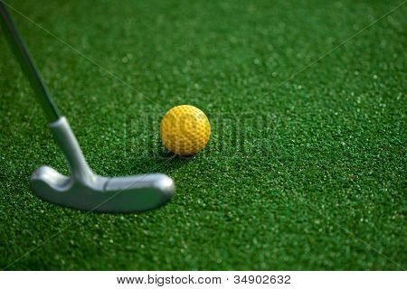 club de golf y bola