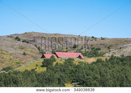 The Historic Destination Of Stong In Thjorsardalur In South Iceland