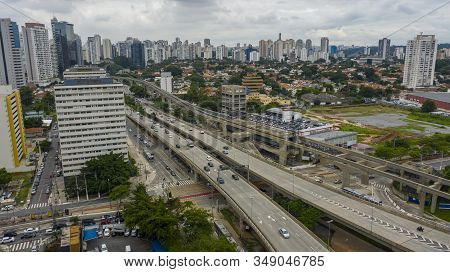 Construction Of The Monorail System. Monorail Line 