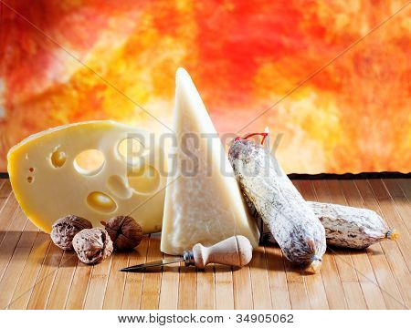 Italian Cheese And Salumi