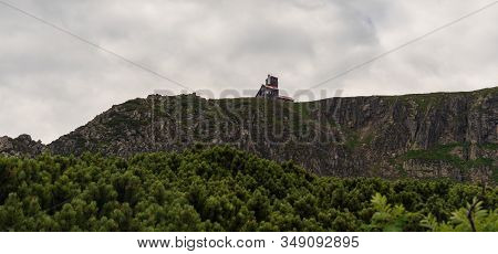 Wild Rocky Sniezne Kotly In Karkonosze Mountains On Czech-polish Borders