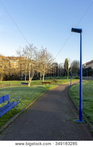 Park To Walk And Relax In The City