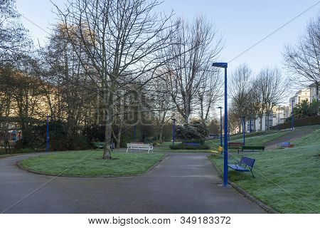 Park To Walk And Relax In The City