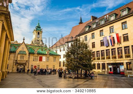 Bratislava City Museum On Primate Square - Bratislava, Slovakia, Europe