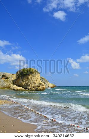 The Black Sea Coast At Kilimli Bay, Near Agva, Sile, In North West Turkey