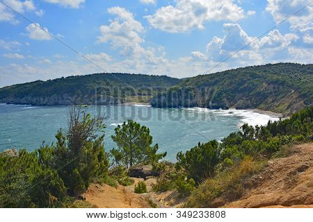 The Black Sea Coast At Kilimli Bay, Near Agva, Sile, In North West Turkey