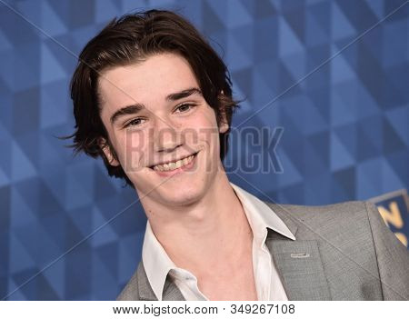 LOS ANGELES - JAN 08:  Daniel DiMaggio arrives for the ABC Winter TCA Party 2020 on January 08, 2020 in Pasadena, CA                