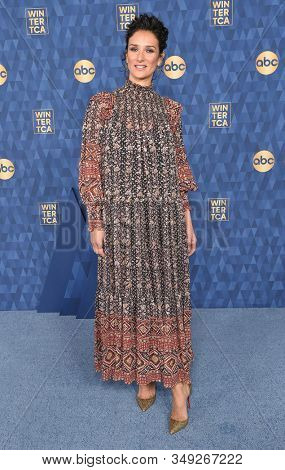 LOS ANGELES - JAN 08:  Indira Varma arrives for the ABC Winter TCA Party 2020 on January 08, 2020 in Pasadena, CA                