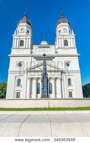 The Metropolitan Cathedral In Iasi, Romania. It Is The Largest Historic Orthodox Church In Romania.
