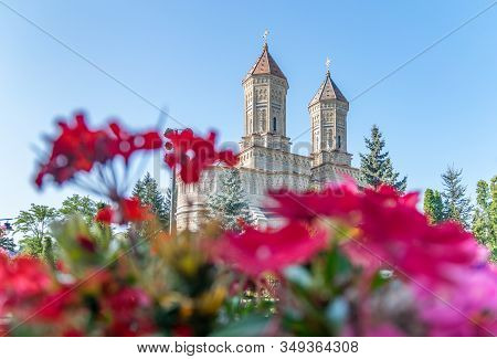Trei Ierarhi Monastery (monastery Of The Three Hierarchs) In Iasi, Romania. A Seventeenth-century La
