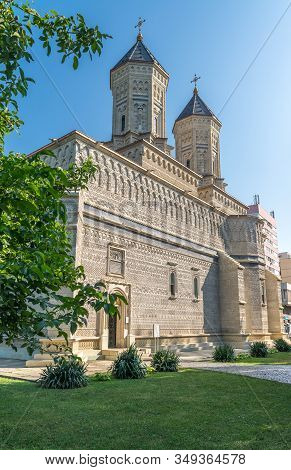 Trei Ierarhi Monastery (monastery Of The Three Hierarchs) In Iasi, Romania. A Seventeenth-century La