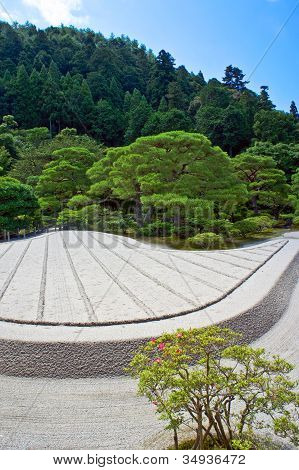 Japanilainen Zen-puutarha