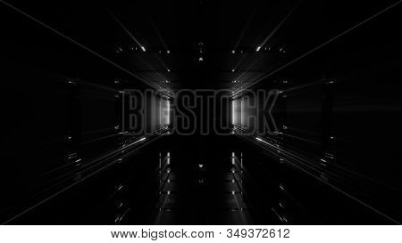 3d Illustration Backgrounds Wallpaper Artworks Of A Futuristic Door Of Holy Heaven Or Paradise