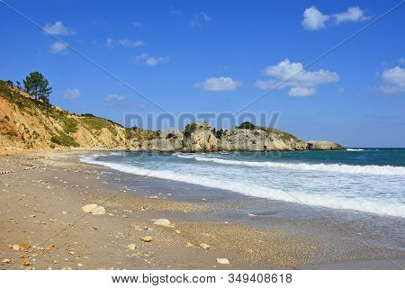 The Black Sea Coast At Kilimli Bay, Near Agva, Sile, In North West Turkey