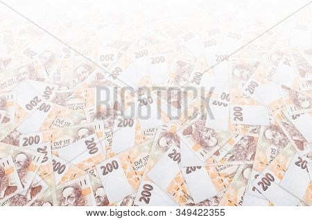 Jan Amos Komensky Portrait From Czech Money 200 Czech Korun Bank Note