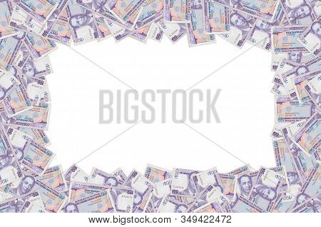 Manuel A Roxas On 100 Piso Philippines Money Bill Close Up Pattern
