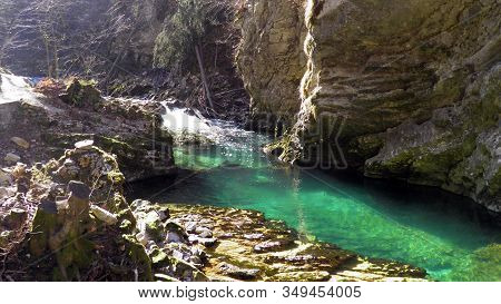 Vintgar Gorge Or Bled Gorge And Radovna River (soteska Vintgar Ali Blejski Vintgar In Reka Radovna) 