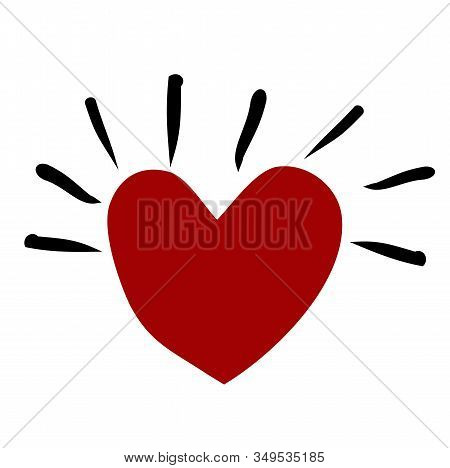 Love Icon. Love Icon Isolated On White Background. Love Icon Eps. Love Icon Image. Love Icon Logo. L