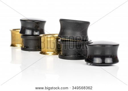 Group Of Seven Whole Plug Isolated On White Background