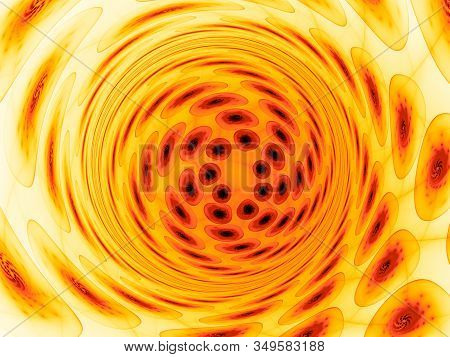 Glowing Multiverse, Computer Generated Abstract Background, 3d Rendering