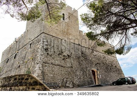 View Of The Monforte Castle, Campobasso Molise
