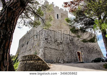 View Of The Monforte Castle, Campobasso Molise