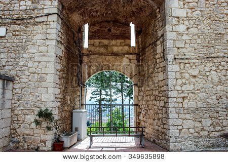 View Of The Monforte Castle, Campobasso Molise